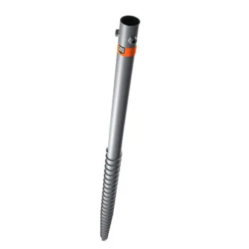 Acasa 27 Pilon Înșurubat Profesional FIRST BASE G3 76x2000mm – Nut 3 x M16 – Fixare Laterală